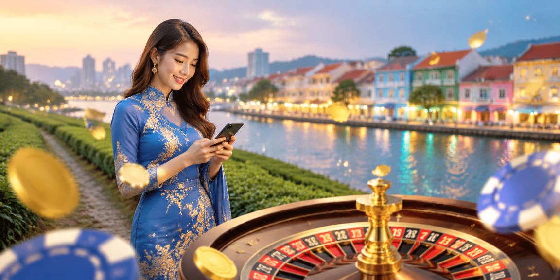 Permainan roulette dengan suasana tradisional dalam 5218